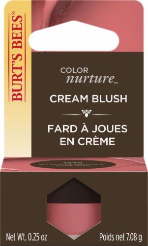 Burt's Bees Color Nurture Cream Blush - Strawberry Cream Perspective: front