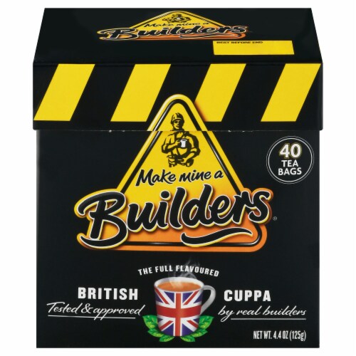 Builders British Cuppa Tea Bags Perspective: front