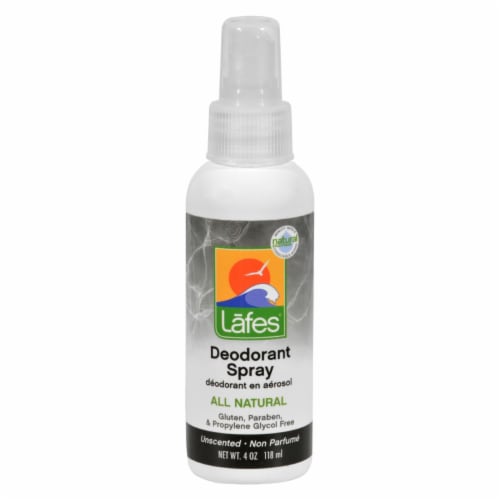 Lafe's Natural Body Care Deodorant Spray with Aloe - 4 fl oz - Pack of 3 Perspective: front