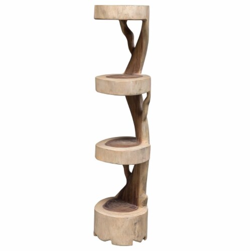 212 Main 25464 24 x 40 x 63 in. Rubia Plant Stand  Multi-Color Perspective: front