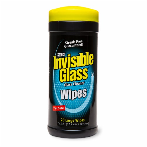 Stoner Invisible Glass® Streak-Free Glass Cleaner Wipes Perspective: front