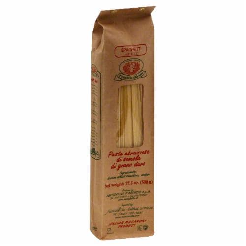 Rustichella D'Abruzzo Spaghetti Pasta Perspective: front