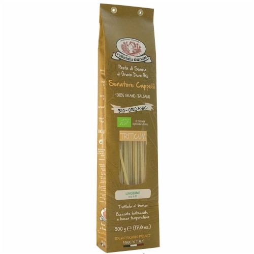 Rustichella D'Abruzzo Senatore Cappelli Linguine Perspective: front