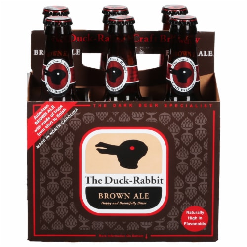 The Duck-Rabbit Brewery Brown Ale Perspective: front