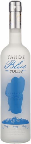 Tahoe Blue Vodka Perspective: front
