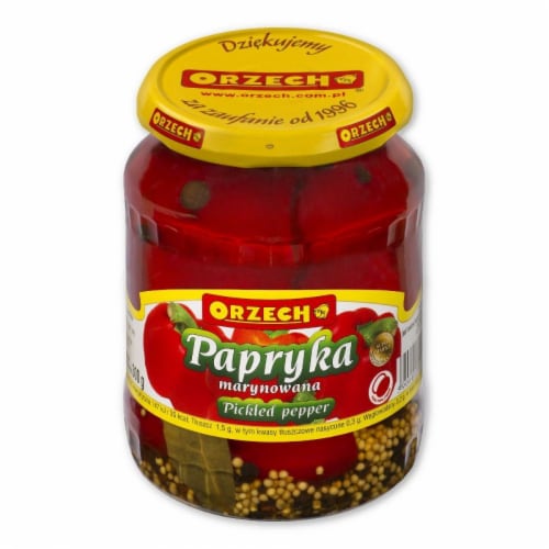 Orzech Papryka Marinated Red Pepper Perspective: front
