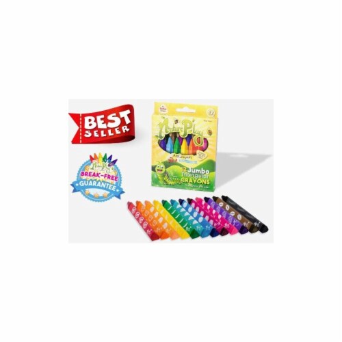 Nature Play 2342119 Jumbo Triangular Crayons, Assorted Color - Case of 96 -  12 Count, 1 - Kroger