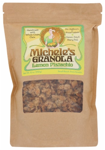 Michele's Granola Lemon Pistachio Perspective: front