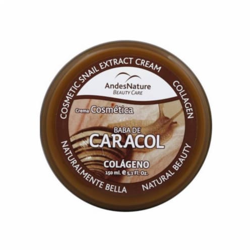 Andes Nature® Baba De Caracol Cosmetic Snail Extract Cream Perspective: front