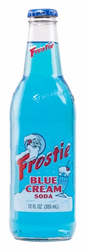 Frostie Blue Cream Soda Perspective: front