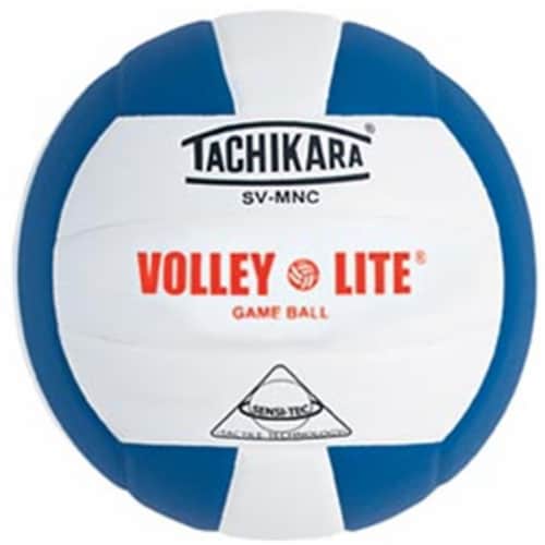 Tachikara SVMNC.RYW Volley-Lite Volleyball - Royal-White Perspective: front