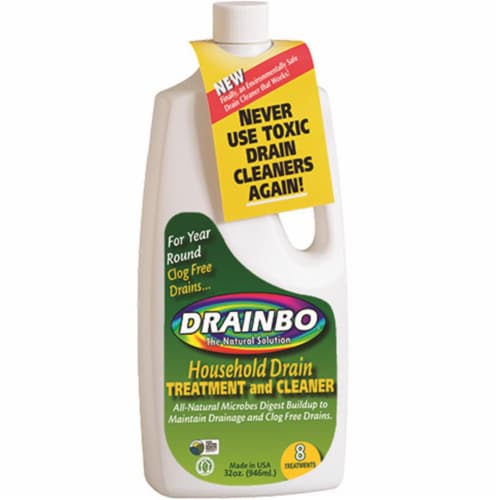 Drainbo Drain Household Drain Treatment & Cleaner Perspective: front