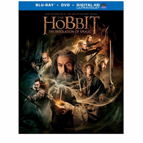 The Hobbit: The Desolation of Smaug Blu-Ray/DVD/UltraViolet Perspective: front