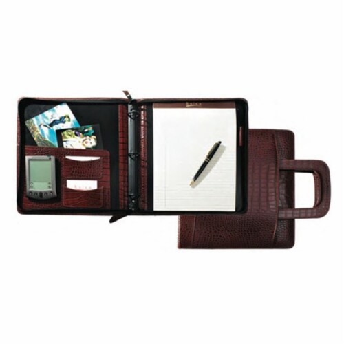 3 ring binder with zipper and handle