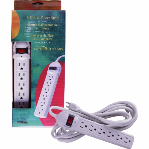 Compucessory  Power Strip 55157 Perspective: front