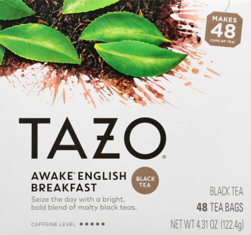 TAZO® Awake English Breakfast Black Tea Bags Perspective: front