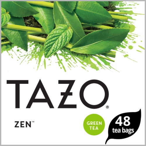 Tazo® Zen™ Green Tea Bags Perspective: front