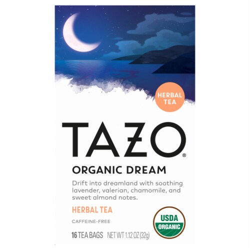 Tazo® Regenerative Organic Dream Herbal Tea Perspective: front