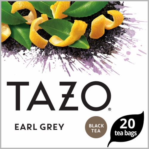 Tazo® Earl Grey Black Tea Bags Perspective: front