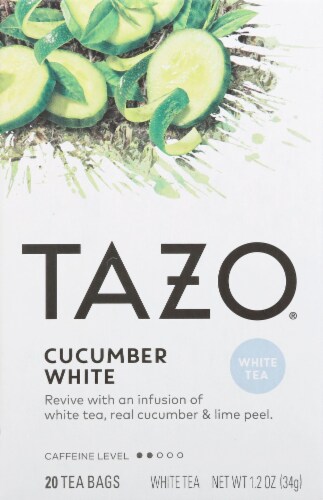 Tazo Cucumber White Tea Perspective: front
