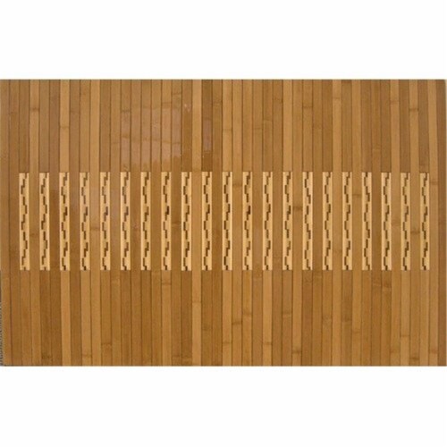 Anji Mountain 32-in X 20-in Bamboo Bath Mat Anji Mountain 32-in X 20-in Bamboo Bath Mat