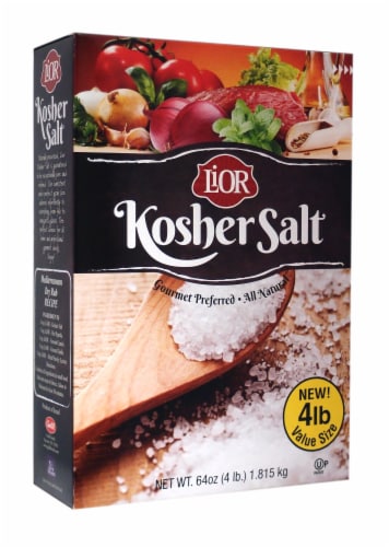 Lior Kosher Salt Coarse Perspective: front
