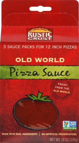 Rustic Crust Old World Pizza Sauce Perspective: front