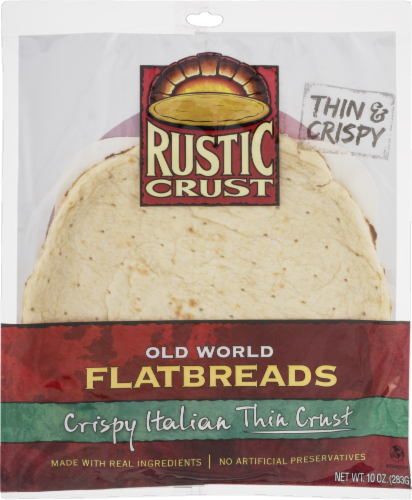 Rustic Crust 12" Italian Thin Crust Pizza Perspective: front