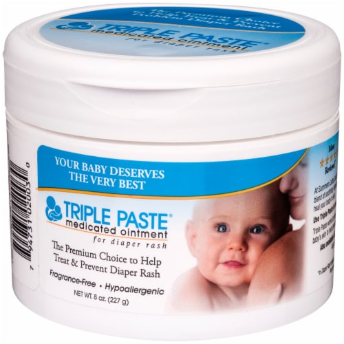 Triple Paste Medicated Diaper Rash Ointment 8 Oz Frys Food Stores