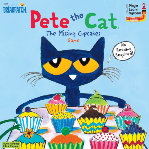 Pete The Cat® Missing Cupcakes Game Perspective: front