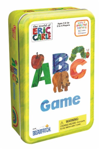 University Games Eric Carle ABC Game Tin Perspective: front