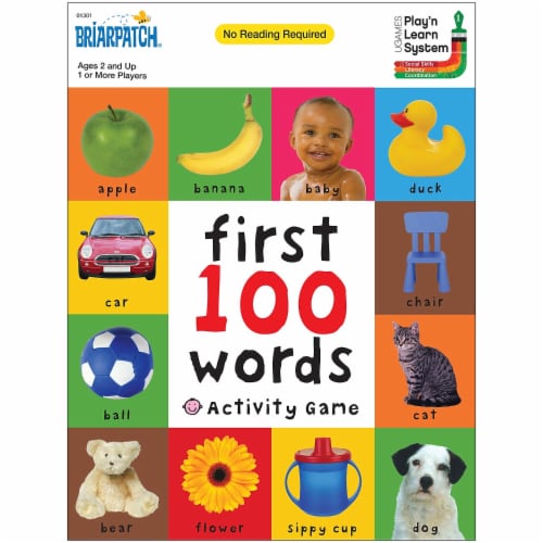 Briarpatch First 100 Words Activity Game (UG-01301) Perspective: front