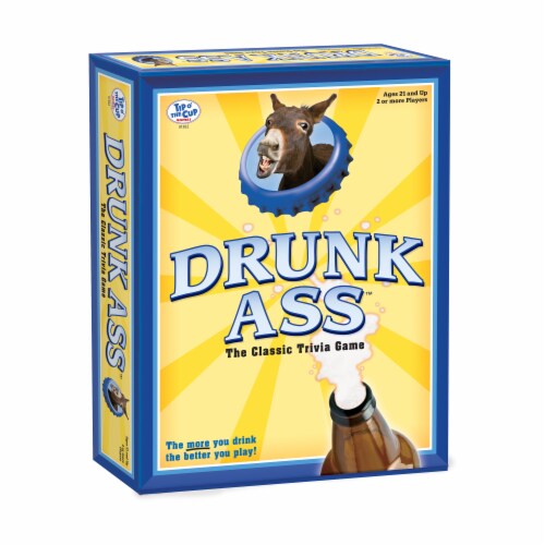 Tip o' the Cup Games Drunk Ass Classic Trivia Game Perspective: front