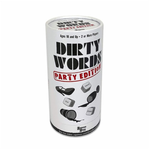 University Games Dirty Words Party Edition Perspective: front