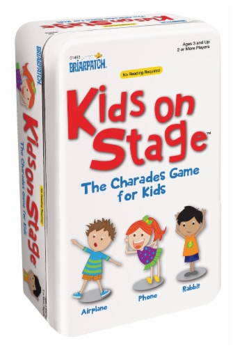 University Games Kids On Stage Charades Game for Kids Perspective: front