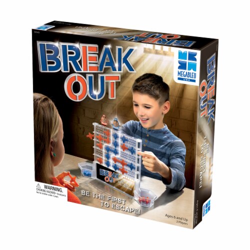 Megableu USA Break Out Board Game Perspective: front