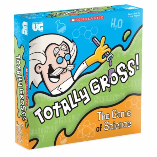 Scholastic Totally Gross Board Game Perspective: front
