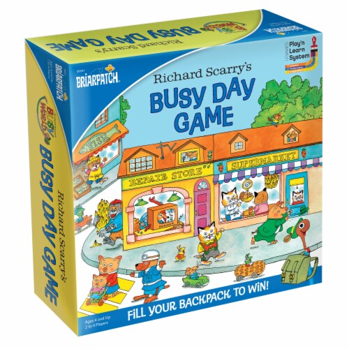 Briarpatch Richard Scarry Busy Day Game Perspective: front