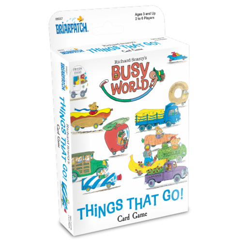 Briarpatch Richard Scarry Things that Go Card Game Perspective: front