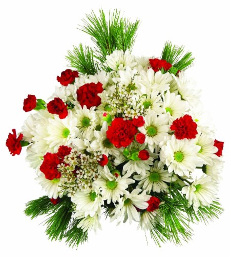 Candy Cane Lane Bouquet Perspective: front
