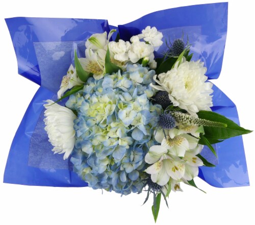 True Blue Bouquet Perspective: front