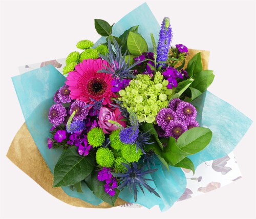 Hand Picked For Mom Bouquet Perspective: front