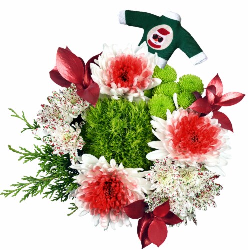 Ugly Sweater Floral Bouquet Perspective: front