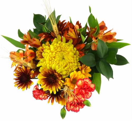 The Queen's Flowers Harvest Bouquet Perspective: front