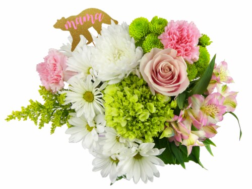 Mama Bear Bouquet Perspective: front