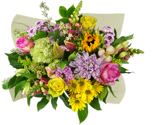 Concerto Melody of Colors Mixed Bouquet Perspective: front