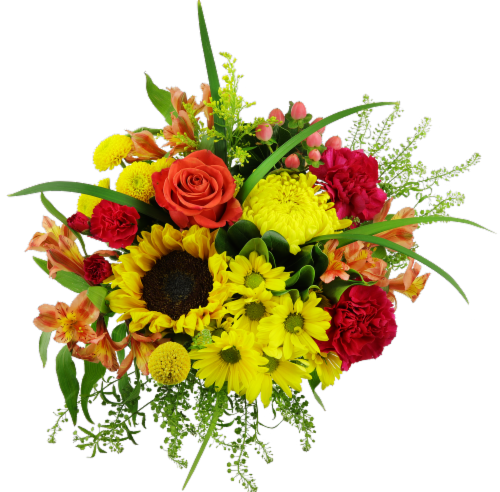Crown Gem Fresh Cut Flower Bouquet Perspective: front