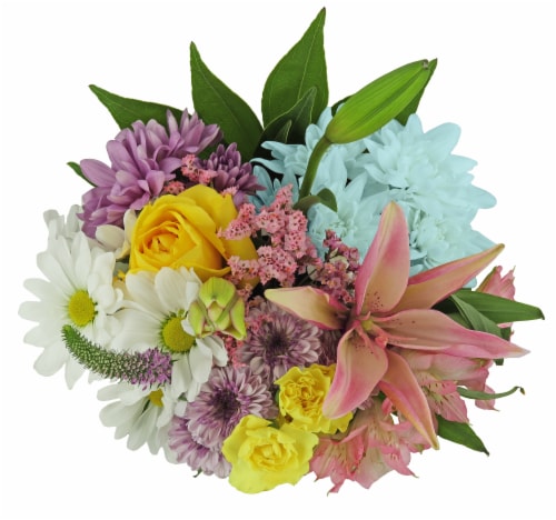 Butterfly Blossoms Fresh Flower Bouquet Perspective: front