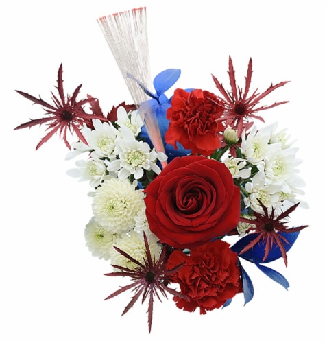 Sparkler Mixed Flower Bouquet Perspective: front