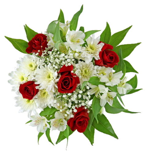 Mother's Day Amore de Mama Fresh Flower Bouquet Perspective: front